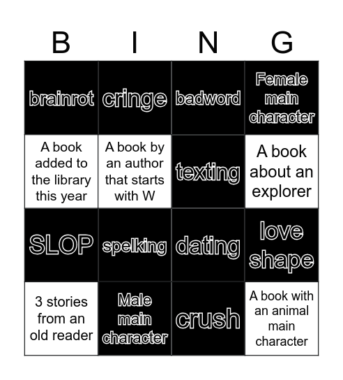 Google Docs Bingo Card