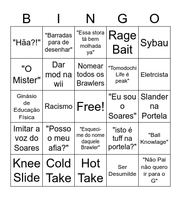 MateBingo Card