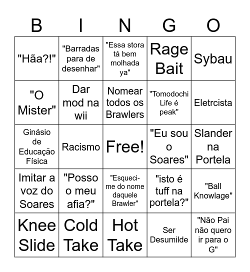 MateBingo Card