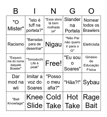 MateBingo Card