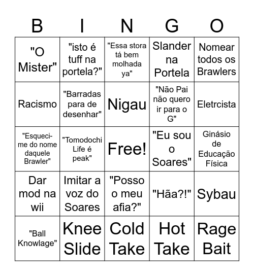 MateBingo Card