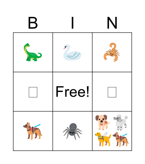 Hey, you got Bingo Card