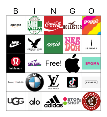 Logo BINGO! Bingo Card