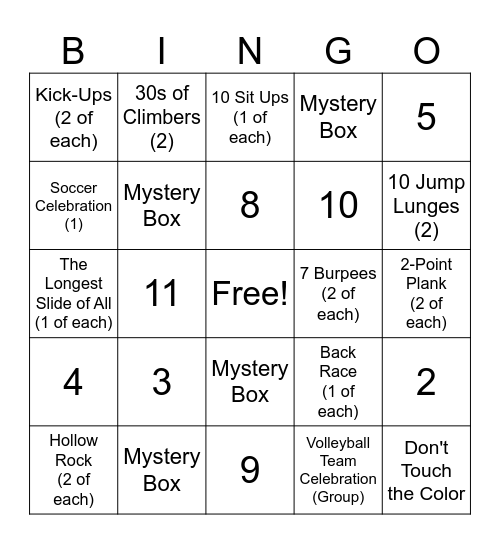 FESTA JUNINA 1 Bingo Card