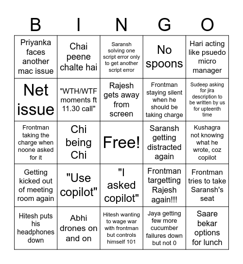 Breaking Busters and CodeBytes Bingo Card