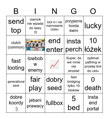 evil bingo Card