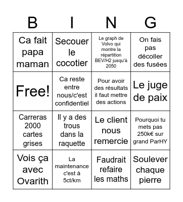 Hyliko Bingo Card