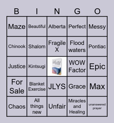 our beautiful mess - audiobook Bingo Card