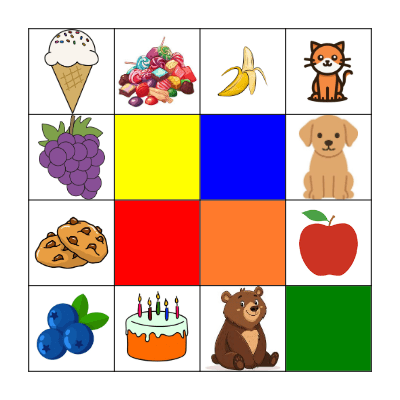 Spanish Bingo Card