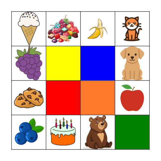 Spanish Bingo Card