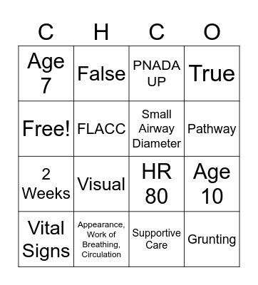 Race Through the Ages Bingo Card