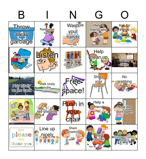 F9 Kindness Bingo Card