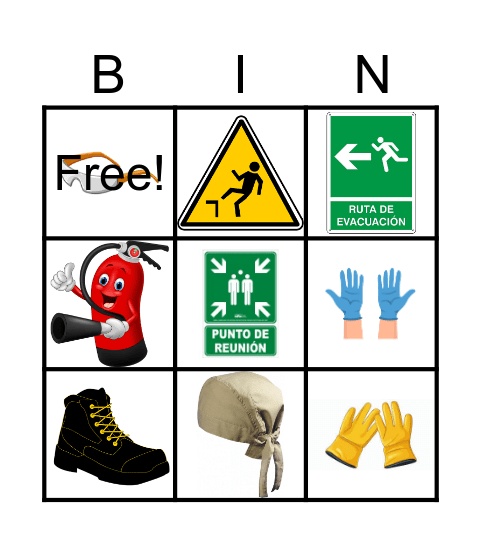 ANDES PLAZA - SG SST Bingo Card