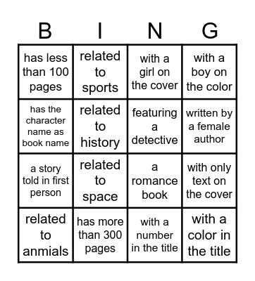 English Week Book Fair Bingo by Ethan (1F) Bingo Card