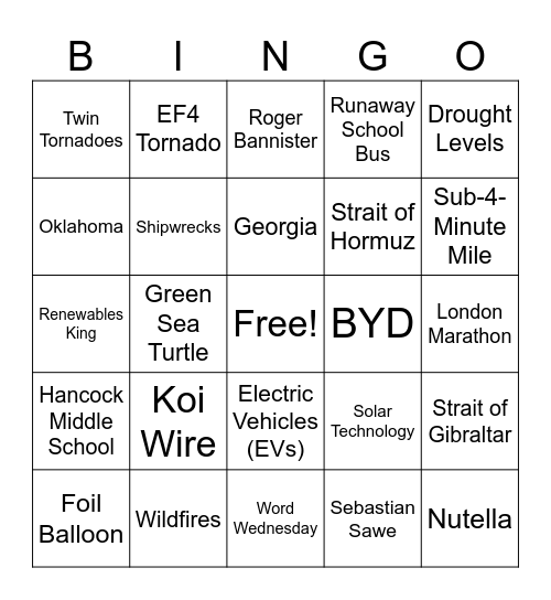 CNN 10 4/28/26 Bingo Card