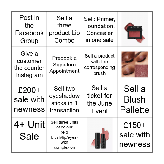 May Bingo Sheet! Bingo Card