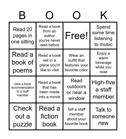 HD-Palooza! Unearth a Story: 2026 Adult Summer Reading Program Bingo Card