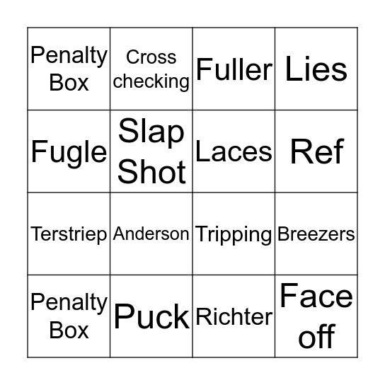 NAVY Bingo Card