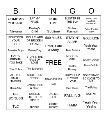 But Three Is Even Better Bingo Card