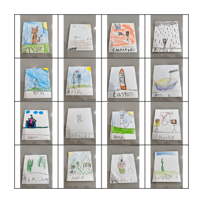 Syddall Loteria Bingo Card