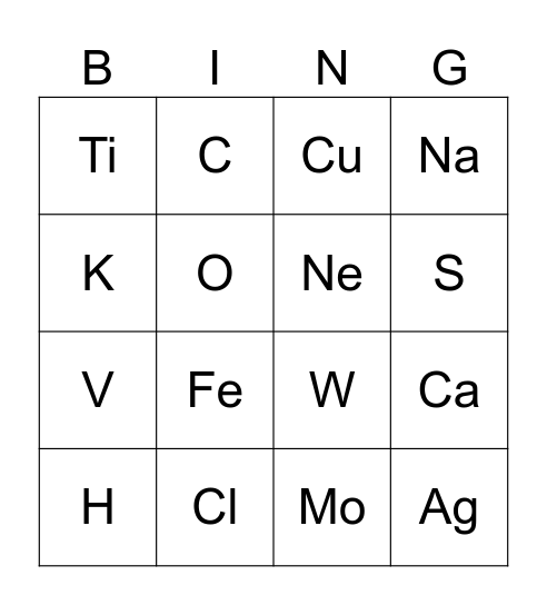 CIENCIBINGO Card