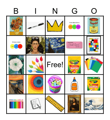 ART Bingo! Bingo Card