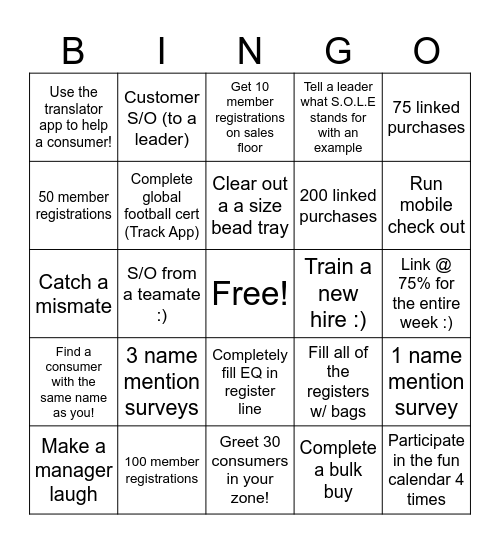 Bingo 175 Bingo Card