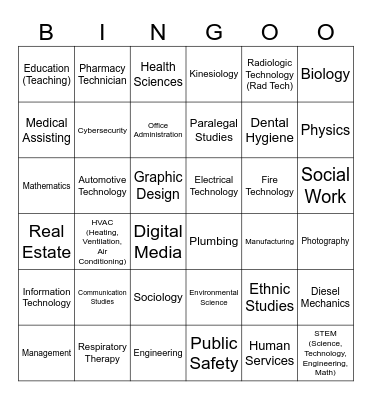 GUID-51 Bingo Card