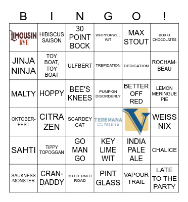 VINTAGE BINGO CARD Bingo Card
