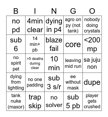 monkey finder Bingo Card
