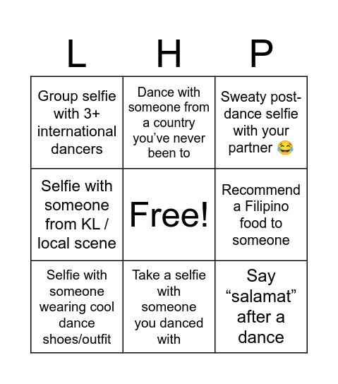 PH x Frankie112 Bingo Card
