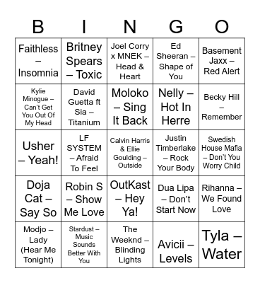 NEW SKOOL vs OLD SKOOL Bingo Card