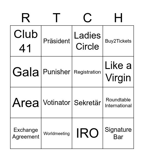 Bullshit Bingo Card