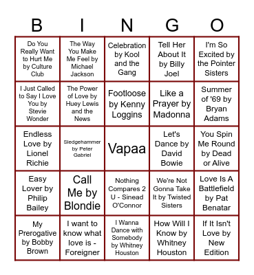 MUSABINGO Card