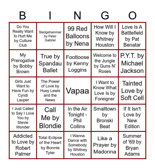 MUSABINGO Card