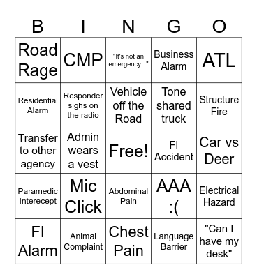 Special Guest Appearance Thursday Bingo Card