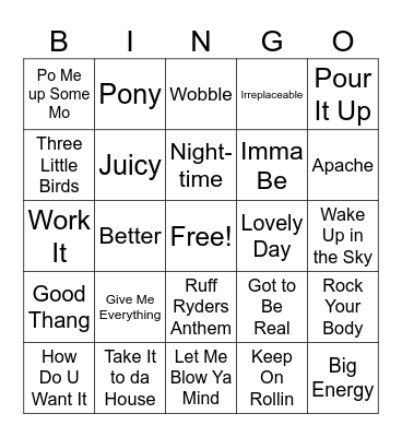 %% COVER-ALL %% Bingo Card