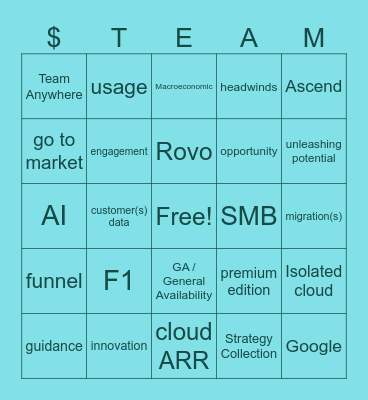 FY26 Q3 Bingo Card