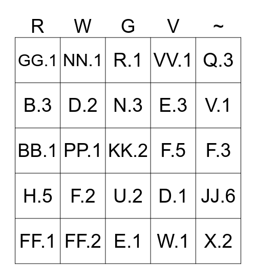 Are YOU SMARTER than a 5th Grader? Bingo Card