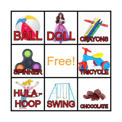 CHILDREN'S DAY BINGO Card