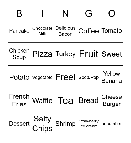 ASL Bingo Card