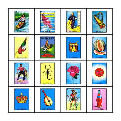 card number 3 Bingo Card
