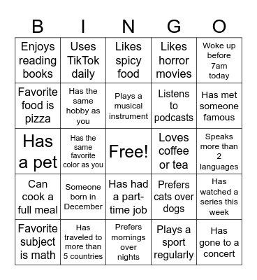 Med Soc Farewell BINGO Card