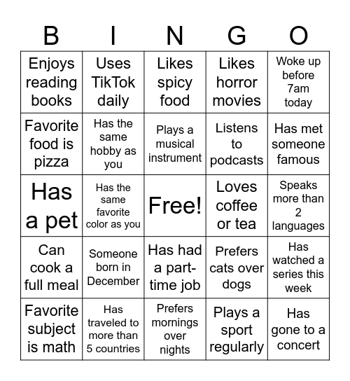 Med Soc Farewell BINGO Card