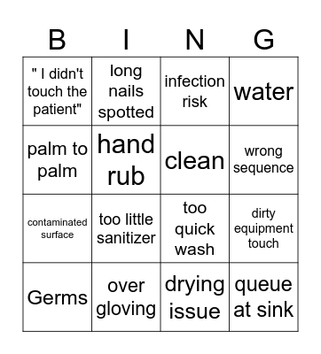 Hand Hygiene Day !!!! Bingo Card