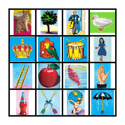 La Lotería Bingo Card