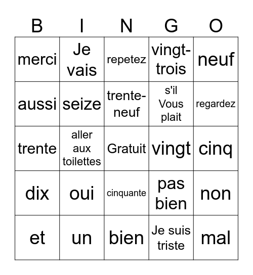 Jaxson Willette Bingo Card
