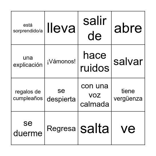 Brandon Brown Quiere un Perro. 1 Bingo Card