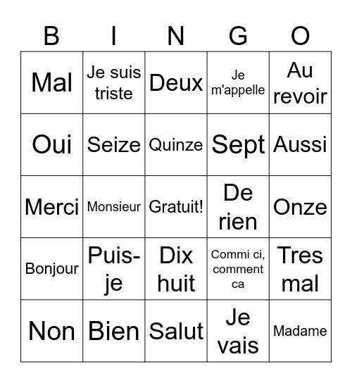 Annie Yuppa Bingo Card
