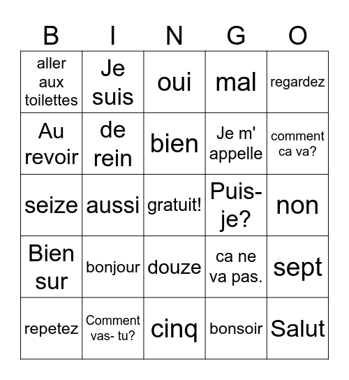 Elena Horne Bingo Card